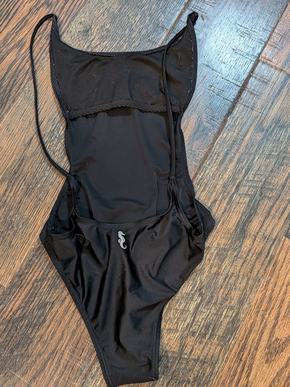 SUNNY CO. CLOTHING BLACK  ONE-PIECE WITH LOW BACK